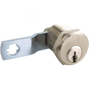 Barillet batteuse pour boîte aux lettres Ø 24 mm - 2 clés - Pextra DORMAKABA