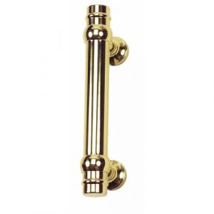 Poign&eacute;es de tirage pour porte battante - fer c&eacute;ment&eacute; patin&eacute; - 1200 BOUVET