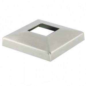 Caches pour embases de poteau garde-corps - carré 40 x 40 mm - inox 304 Design Production