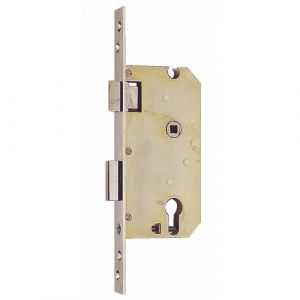 Serrure à larder extra-renforcée - à cylindre - axe 60 mm - droite JPM