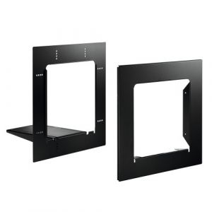 Cadres d'encastrement Profil + pour bo&icirc;te aux lettres Steelbox - Gris DECAYEUX