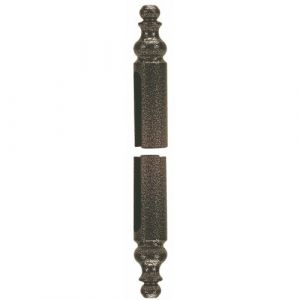 Demi cache-fiches - en laiton vieil argent - pour fiches Exacta 495 14 mm - GC 839 - boite de 4 pi&egrave;ces OTLAV