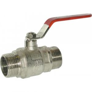 Vanne à boisseau sphérique à manette - passage intégral PN32 - MM 40x49 EZFITT