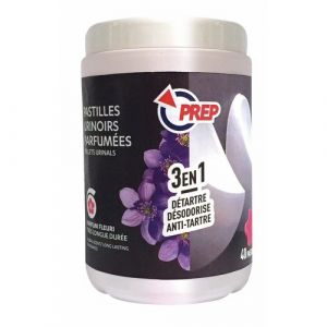 Pastilles nettoyantes et désodorisantes pour urinoir PREP