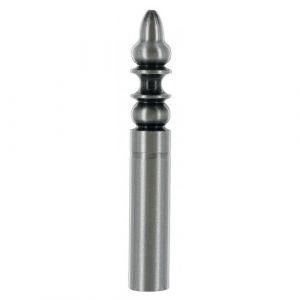 Cache-paumelles rustiques acier finition vieil argent 13 mm - x50 BOUVET