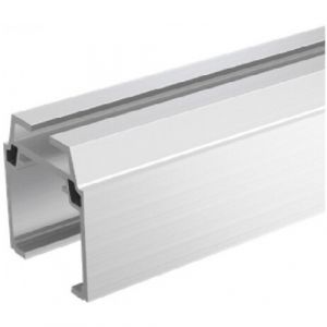 Rail en aluminium brut Win Slide 2 - pour volet coulissant 2M MANTION