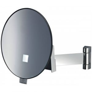 Miroir LED éclairant et grossissant x3 - sur pile - Eclips JVD