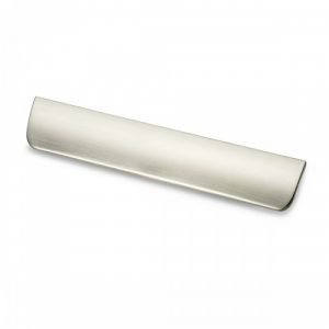 Poignée de meuble Meana inox brossé - 180x14mm - hauteur 27mm - par 4 HETTICH