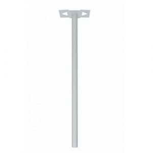 Pied elliptique - pour bo&icirc;tes aux lettres - blanc 9016 brillant RENZ