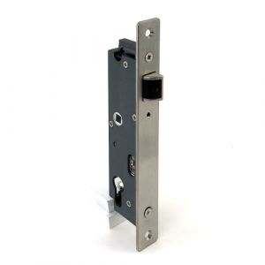 Serrure à larder GK pour portail - têtière inox - axe 29 mm TIRARD