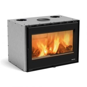 Insert &agrave; bois 12,4 kW 80x14,8x51 cm - INSERTO 80 WIDE.16 LA NORDICA EXTRAFLAME