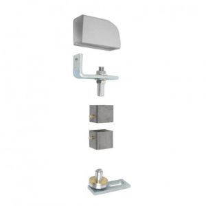 Jeu de pivots r&eacute;glable type 100 avec chevilles avec capot pvc - tube 35 TORBEL