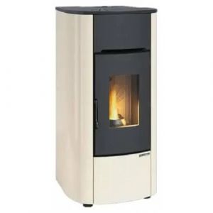 Poêle à granulés étanche ventilé - 8 kw-N - Angelica Ivoire LA NORDICA EXTRAFLAME