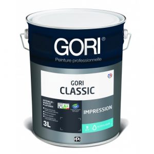 Peinture acrylique - mur et plafond - 3 L - Gori Classic Impression Gori