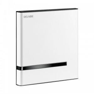 Plaque de commande électronique pour urinoir Tempomatic 4 - à pile - inox blanc DELABIE
