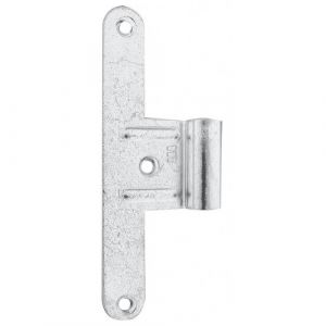 Paumelles universelles réversibles -femelles -menuiserie bois zingué B X125 BRICOZOR
