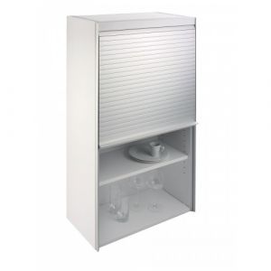 Volet roulant C BOX - finition aluminium - pour placard de cuisine - 500X1500 REHAU