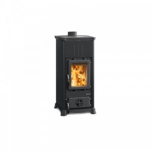 Po&ecirc;le &agrave; bois en fonte &eacute;maill&eacute;e 6,5 kW - Emiliana.165 Steel LA NORDICA EXTRAFLAME
