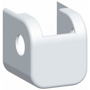 Caches M6/4 et M6/12 pour oscillo-battants bois blanc droit FERCO