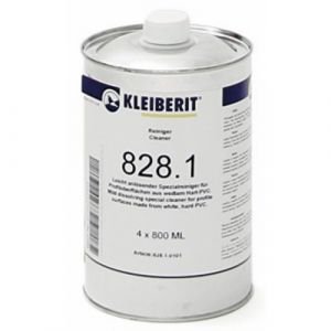 Nettoyant PVC - détachant - non corrosif - 828.1 K10 - 0,8 L KLEIBERIT