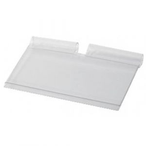 Étui étiquette plastique transparent l 7 x H 4 cm BOHNACKER