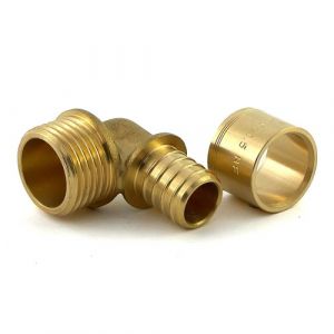 Coude à glissement PER diamètre 12 mm à visser M15x21 BRICOZOR