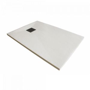 Receveur de douche - texturé - extra-plat et anti-dérapant 140x80 Beige BATHLUXE