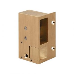 Gâche électrique – en applique - à émission – gauche – bronze – 1 MÉTALUX