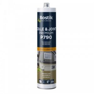 Mastic colle polyuréthane 4 en 1 FLEX-PRO PU790 - 300 ml - blanc - par 12 BOSTIK
