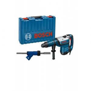 Lot Perforateur burineur 1500W SDS max- GBH 8-45DV 0611265000 + Adaptateur pour burin plat EXPERT SDS Clean max 25 x 400mm BOSCH