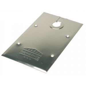 Plaque de recouvrement pour pivot de sol TSA et TSP - inox SEVAX