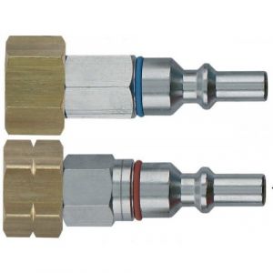 Kit d'embouts m&acirc;les oxyg&egrave;ne / gaz combustible pour chalumeau LE LORRAIN