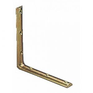 &Eacute;querre de tablette &agrave; cong&eacute; - acier zingu&eacute; bichromat&eacute; - longueur 500 mm BOURGEOIS FRERES