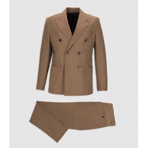 IZAC - Costume crois&eacute; camel