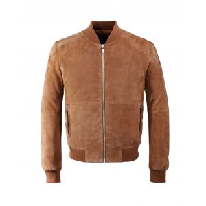 IZAC - Blouson cuir camel ''Imanie''