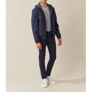 IZAC - Blouson l&eacute;ger r&eacute;versible marine ''Ken''