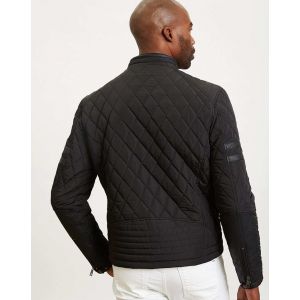 IZAC - BLOUSON MATELASS&Eacute; NOIR