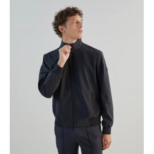 IZAC - Blouson col montant marine