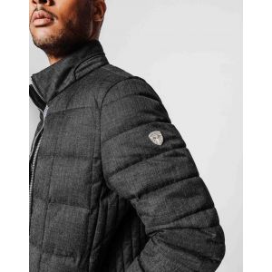 IZAC - Blouson matelass&eacute; anthracite