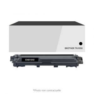 Toner compatible Brother TN1050 Noir