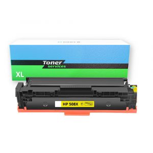 Toner compatible HP 508X Jaune - CF362X 508X