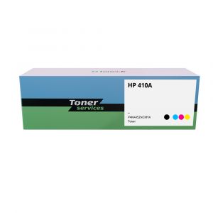 Pack de 4 toners compatible HP 410A Noir et couleurs