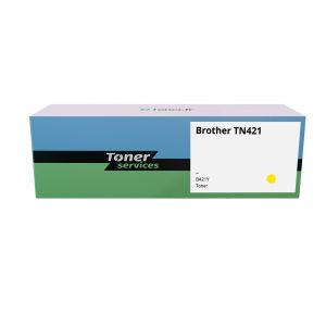 Toner compatible Brother TN421 Jaune