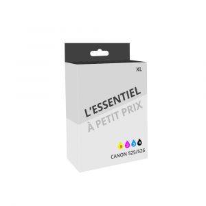 Pack de 15 cartouches d'encre compatibles Brother PGI525/CL526 Noir et couleurs