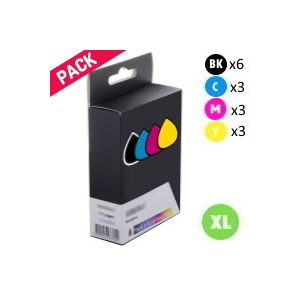 Génériques Canon PGI5/CLI8 Pack 15 Cartouches génériques Noire et Couleurs (0620B027)