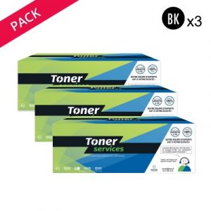Compatible Samsung 101S Pack 3 Toners Noir SU696A (MLT-D101S)