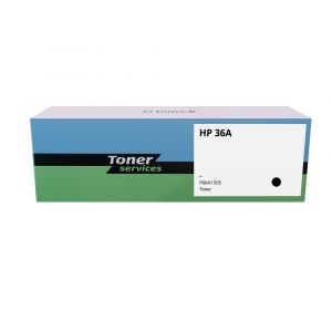 Pack de 6 toners compatible HP 36A Noir