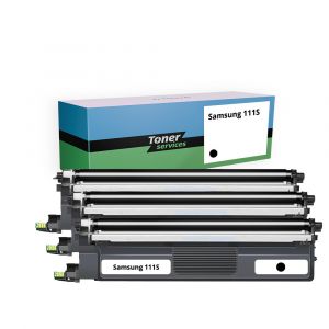 Pack de 3 toners compatible Samsung 111S Noir