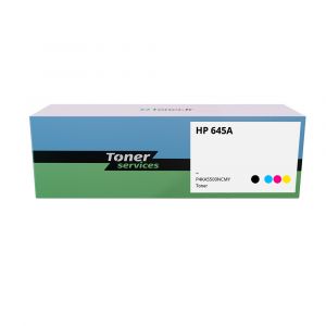Pack de 4 toners compatible HP 645A Noir et couleurs