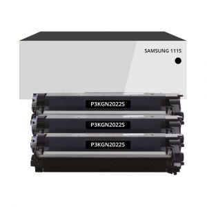 Pack de 3 toners compatible Samsung 111S Noir